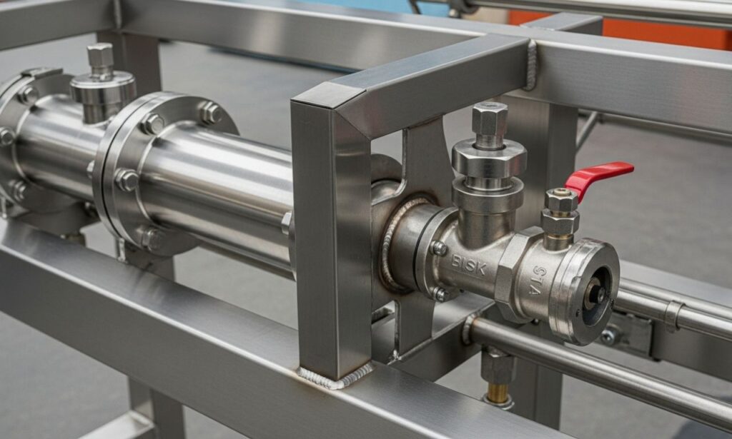 Gas manifold of cvd systems: The Importance of Material Selection