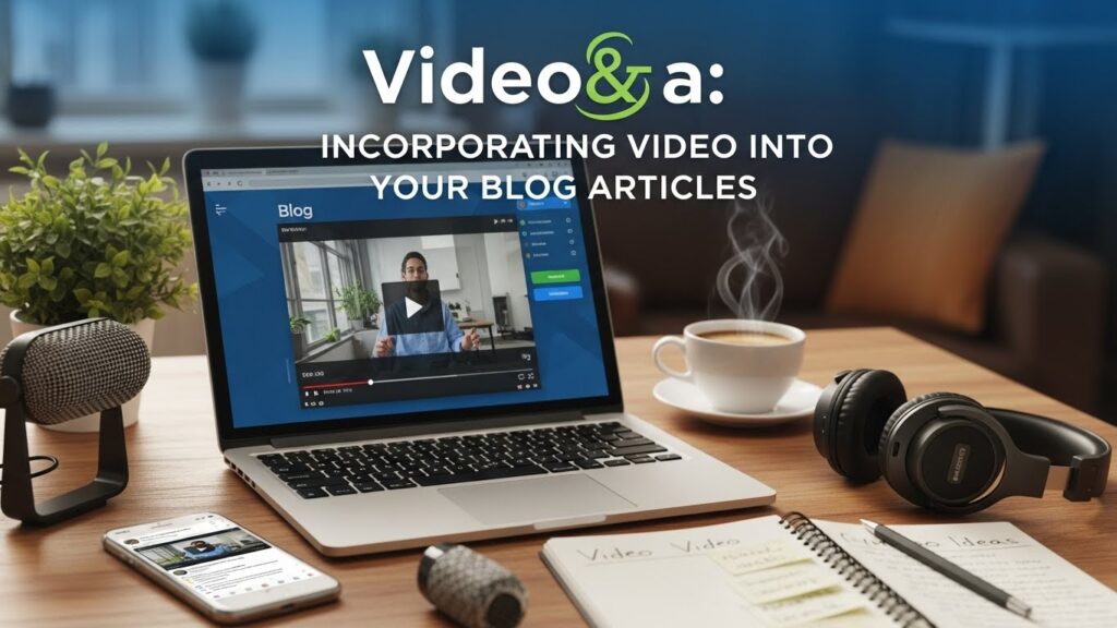 Video&a: Incorporating Video into Your Blog Articles