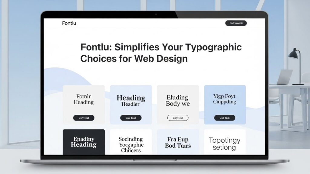 Fontlu: Simplifies Your Typographic Choices for Web Design