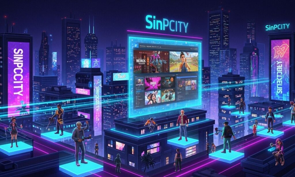 SinPCity: A Digital Playground for Gamers and Creators
