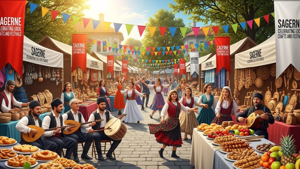 Sagerne: Celebrating Local Crafts and Festivals