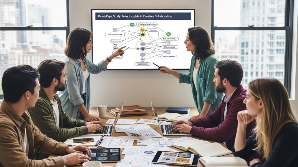 RemixPapa Study: A New Insights in Creative Collaboration